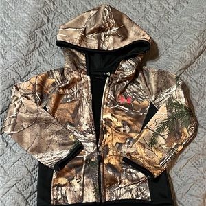 Under Armour girls toddler zip jacket size 3t